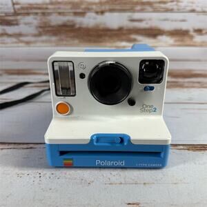 Polaroid OneStep 2 I-Type Instant Film Camera Blue w/ Flash